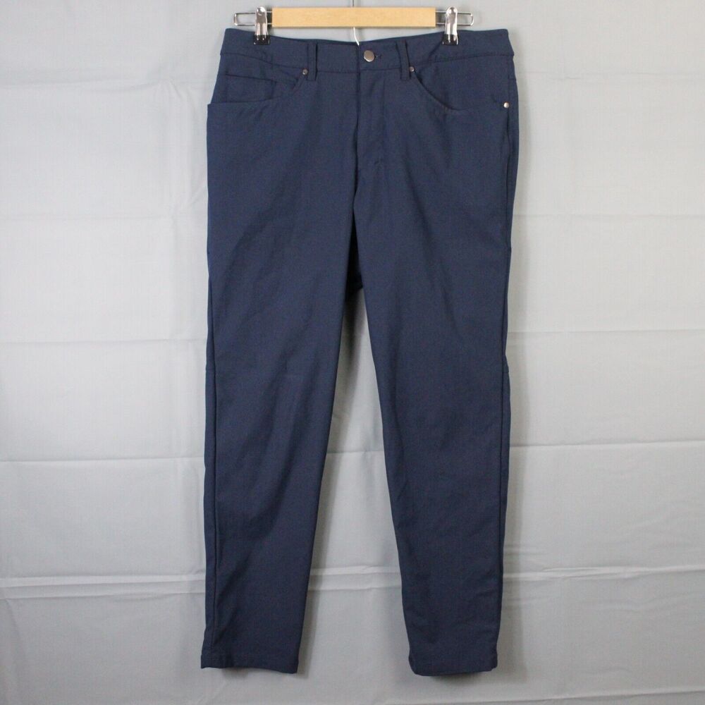 Lululemon Pants Mens 32 ABC Classic Fit 5 Pocket Warpstream Blue Trousers